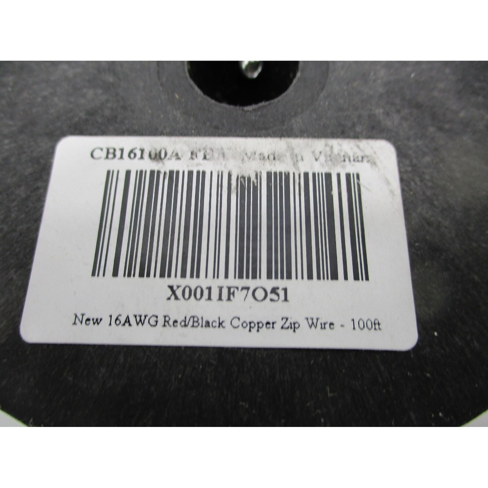 GS Power 16 awg strand PURE Copper Wire Bonded Red/Black 100ft roll-EXPRESS SHIP - Picture 3 of 6